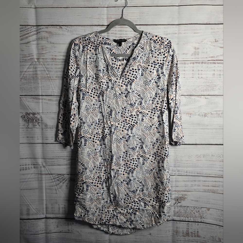 Banana Republic Tunic‎ 3/4 Sleeve Dress Women Size 4